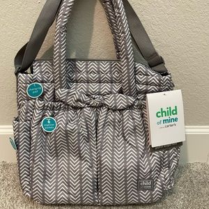 NWT Child of Mine Diaper Bag